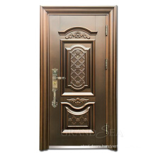 Simple Chinese style interior security single swing steel door